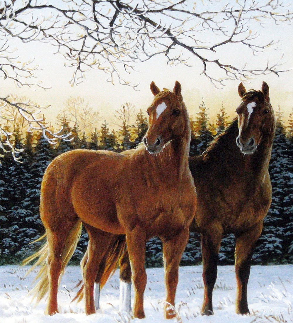 Три лошадки. Персис Клейтон Вейерс лошади. Художница Персис Клейтон Вейерс кони. Художница Персис Клейтон Вейерс (persis Clayton Weirs).. Живопись , persis Clayton, лошади.
